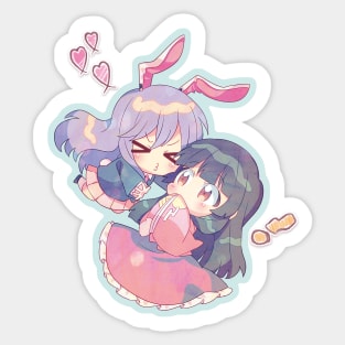 Reisen and Kaguya Sticker